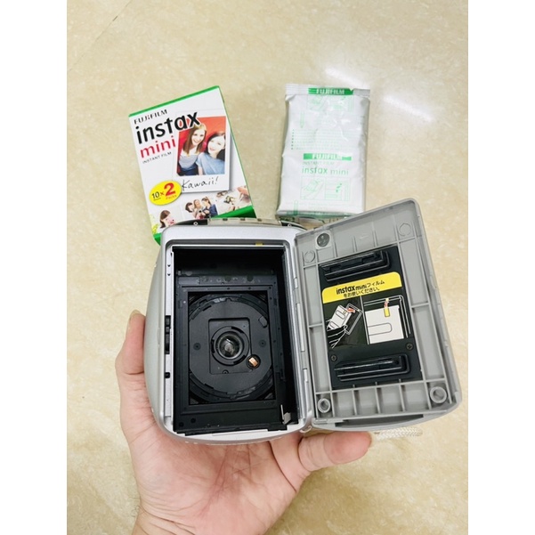 Máy chụp ảnh lấy liền Fujifilm Instax Mini 20 Cheki tặng kèm pin CR2 và 1 hộp film 10 tấm date 2023.