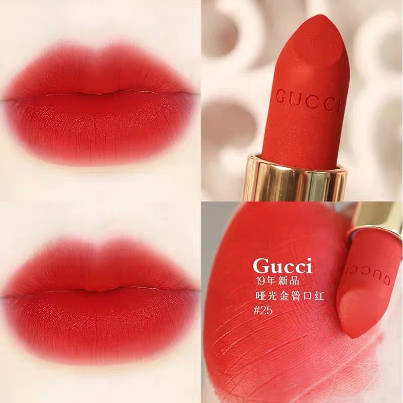 Son Gucci Rouge À Lèvres Voile Matte Fullsize | BigBuy360 - bigbuy360.vn
