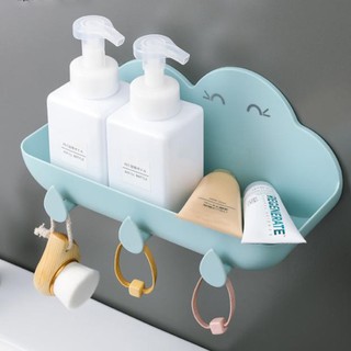 Kệ dán tường nhà tắm hình đám mây