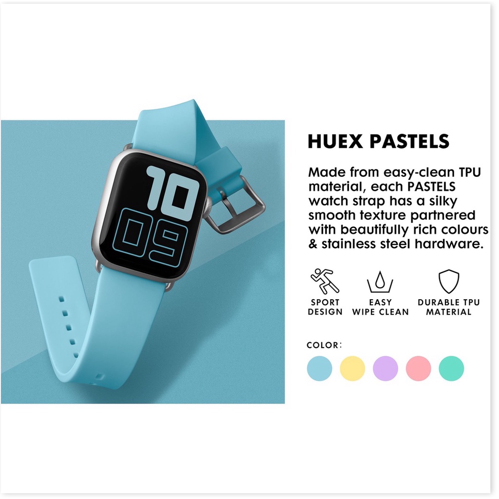Dây đeo LAUT Huex Pastels dành cho Apple Watch Series 1/2/3/4/5/6/SE  -