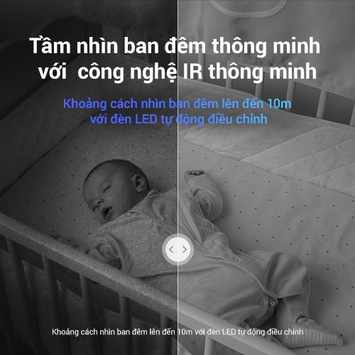 Camera IP trong nhà Wifi EZVIZ TY1 4MP  quay quét thông minh - tặng quà khi mua k