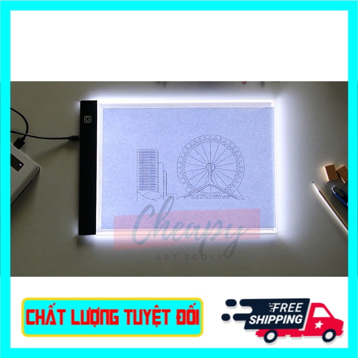 PC95 Bảng hắt sáng A4, A5 3 mức độ