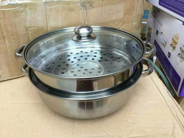 Nồi nẩu kiêm nồi hấp 2 tầng | BigBuy360 - bigbuy360.vn