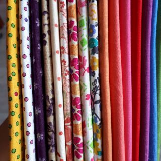 Set vải may đồ búp bê