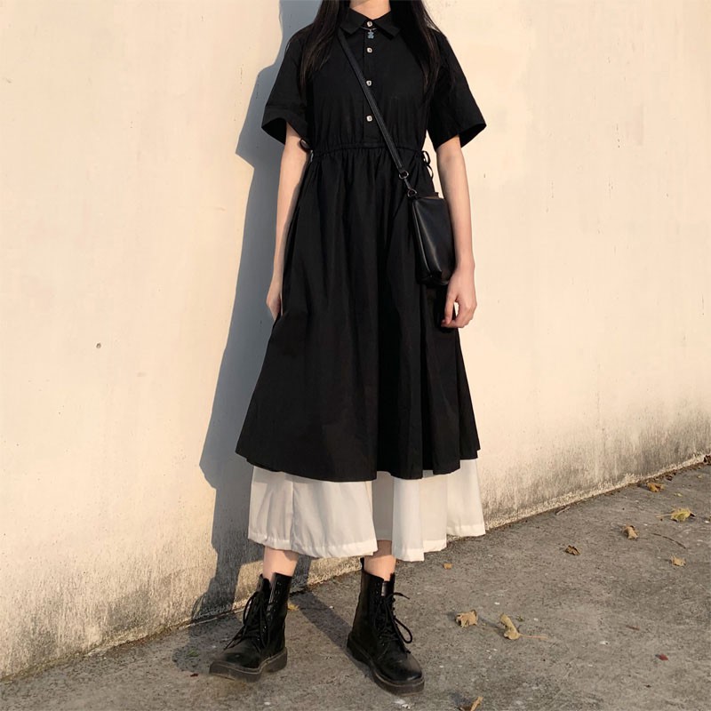 Váy Polo cổ điển Nhật
