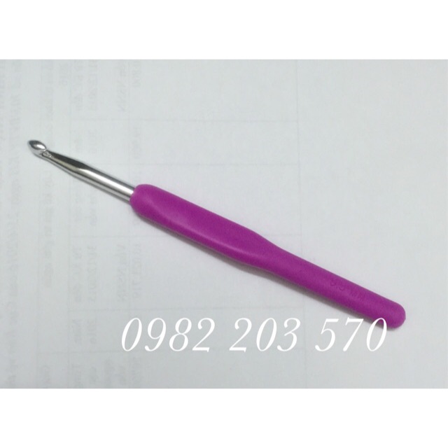 Kim móc cán nhựa đầu inox