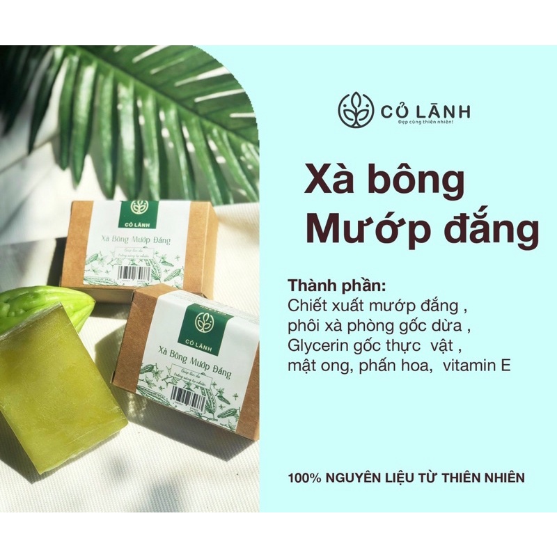 Xà bông Mướp Đắng Cỏ Lành 100G