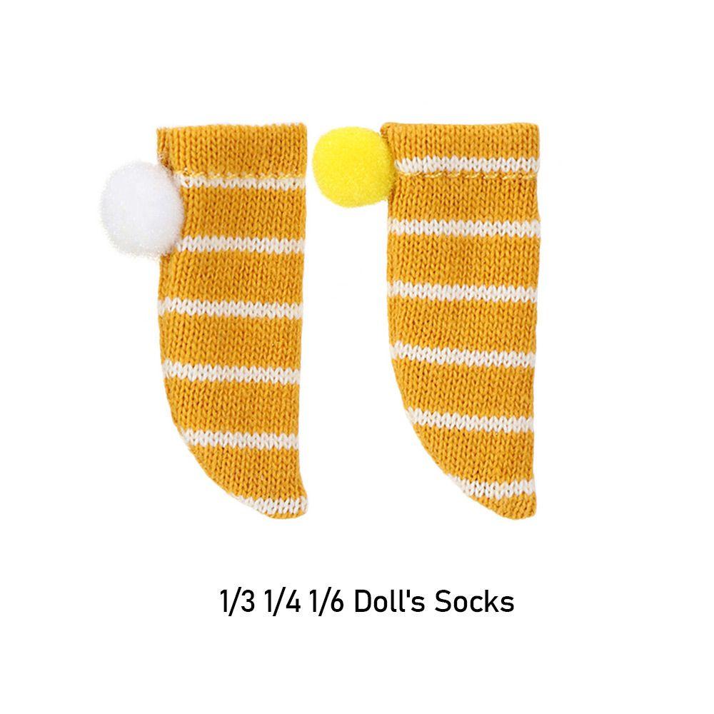 RAINBOW 1 Đôi Tất Ren Thời Trang Cho Búp Bê