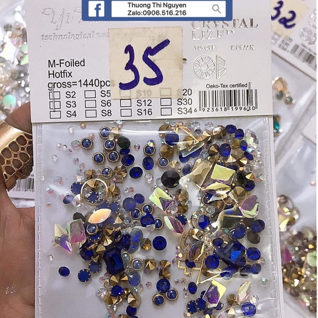 Đá nail- combo khách đăt 440k