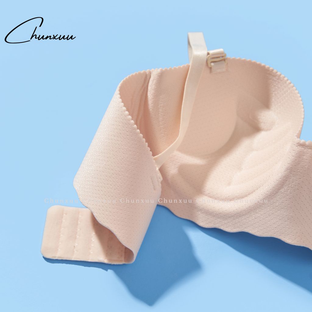 Áo lót nâng ngực cúp ngang, không gọng đệm dày định hình chống chảy xệ - ChunXuu AV20