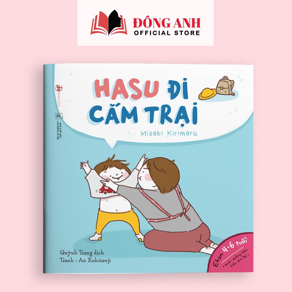 Sách - Combo 4 cuốn Ehon Những Câu Chuyện Kì Lạ Của Hasu dành cho bé từ 4-6 tuổi