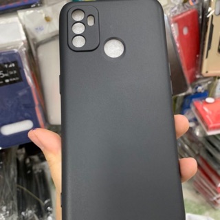 Ốp lưng oppo A53 dẻo đen nhám bảo vệ camera