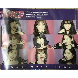 POSTER TWICE - ONE MORE TIME