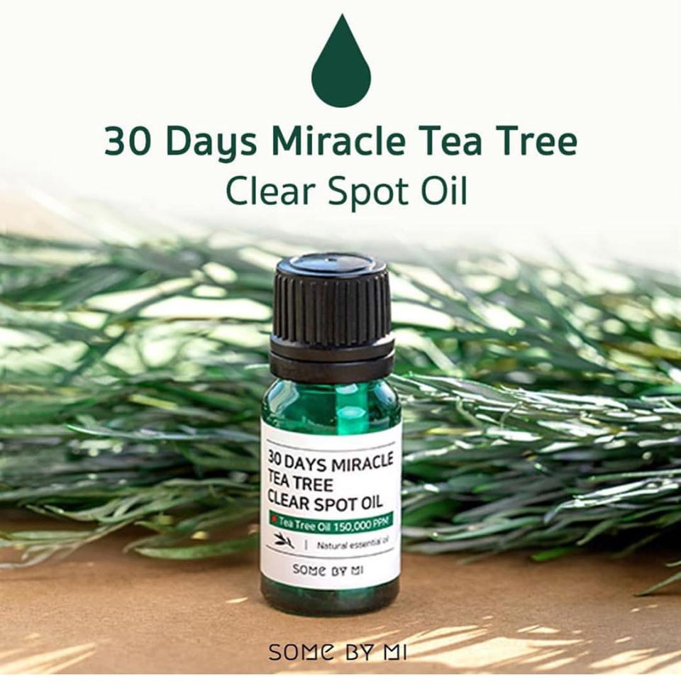 TINH DẦU GIẢM MỤN SOME BY MI 30 DAYS MIRACLE TEA TREE CLEAR SPOT OIL – KẺ THÙ CỦA TẤT CẢ DÒNG HỌ MỤN - 5179