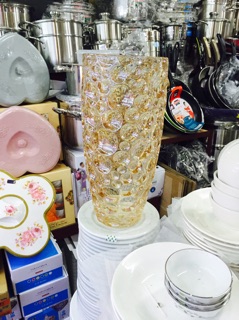 Lọ hoa chấm bi 30cm