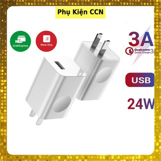 🌟chính hãng🌟 củ sạc nhanh baseus 24w cốc sạc nhanh baseus quick charge 3.0 24w cho cho i14 samsung xiaomi oppo