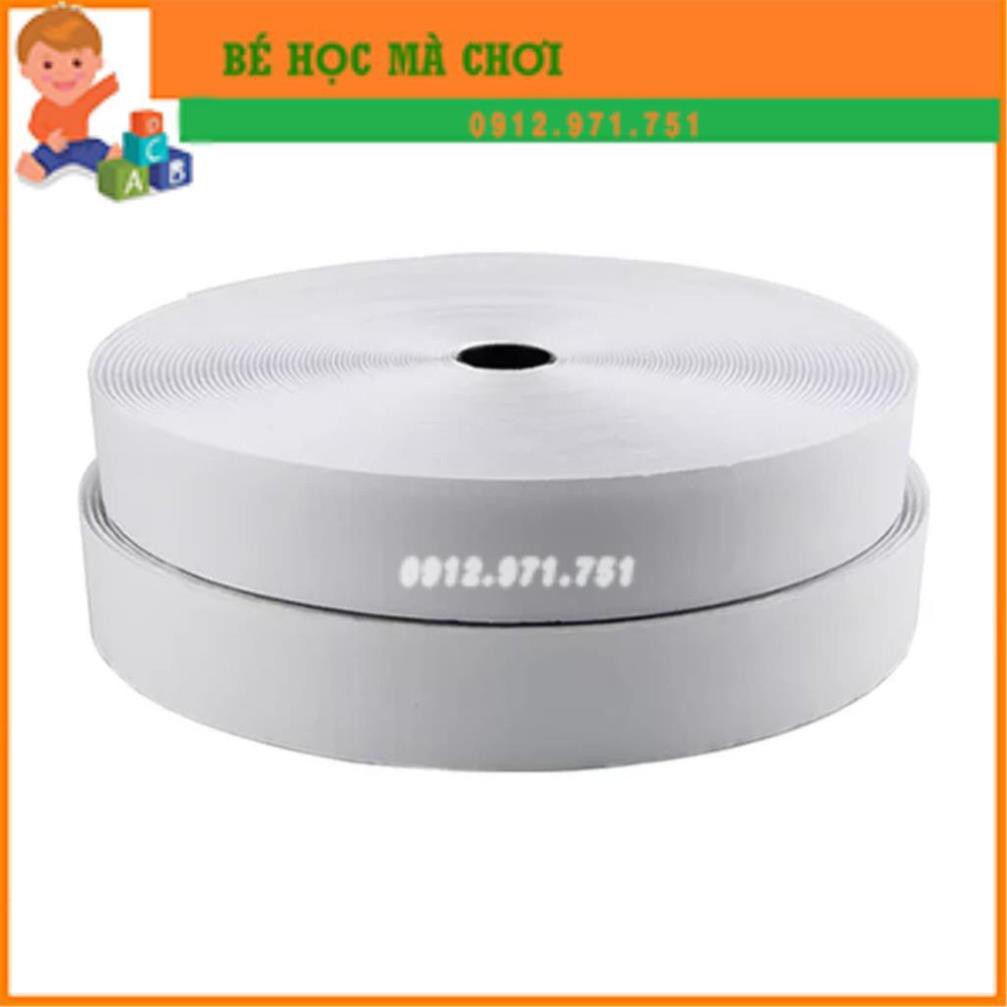 [Cuộn 25 mét Loại 50mm] - Băng Dính Nhám xé / Băng Dính Gai / velcro CÓ KEO