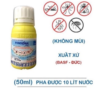 Fendona 10SC chai 50ml - Diệt muỗi, gián, ruồi, kiến, bọ chét - Fendona 10SC - SẢN PHẨM Y TẾ AN TOÀN VỚI CON NGƯỜI