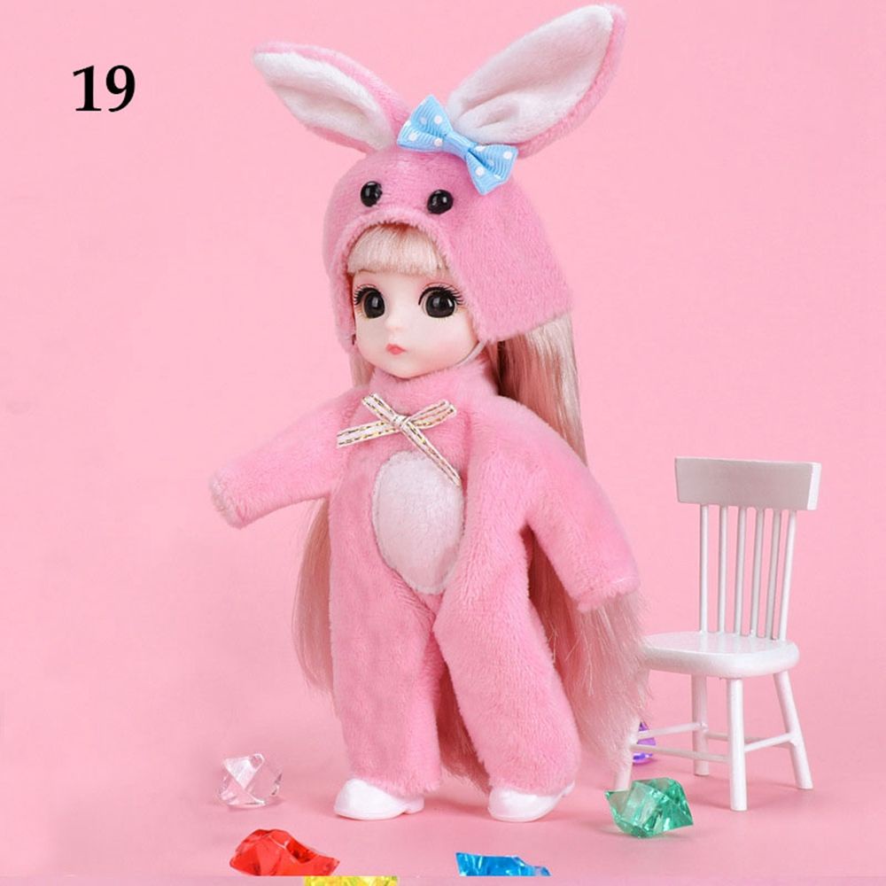 Bộ trang phục 23 kiểu dáng thời trang cho búp bê Obitsu 11 Ob11 Gsc 16~17cm