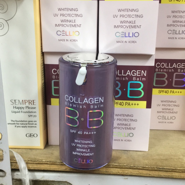 lọ kem nền bb colagen vừa dưỡng da vừa trắng da