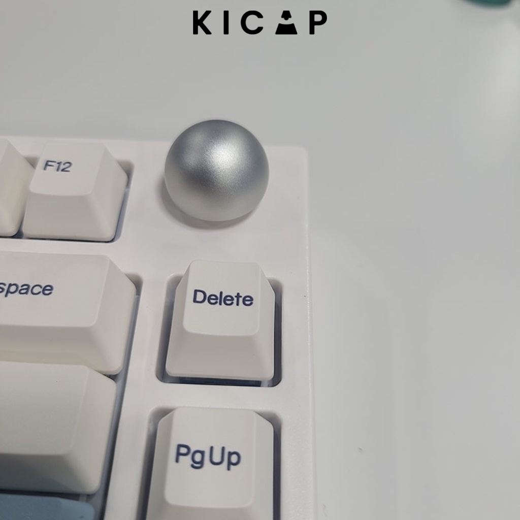 Núm xoay cho bàn phím cơ NJ80 AP chất liệu nhôm sang trọng - Kicap