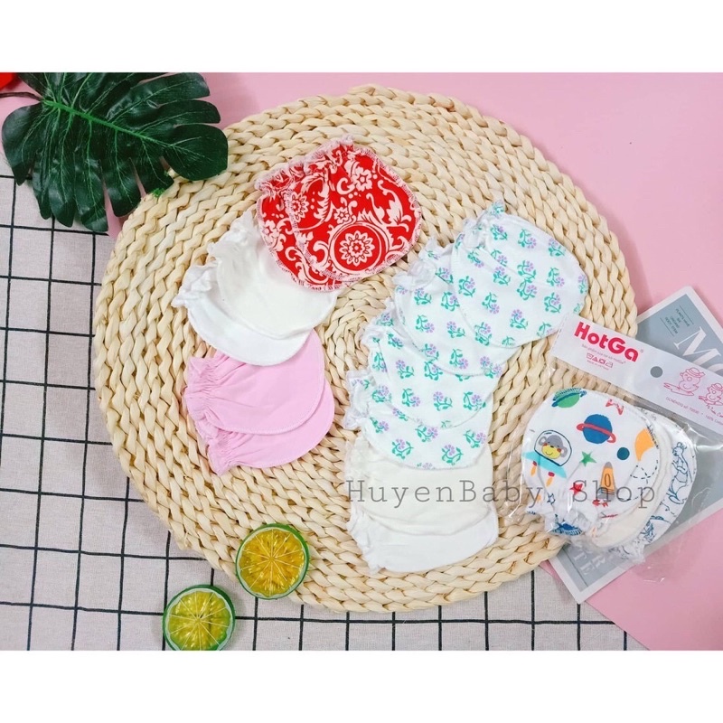 Set 3 đôi bao tay Hotga  dễ thương cho bé