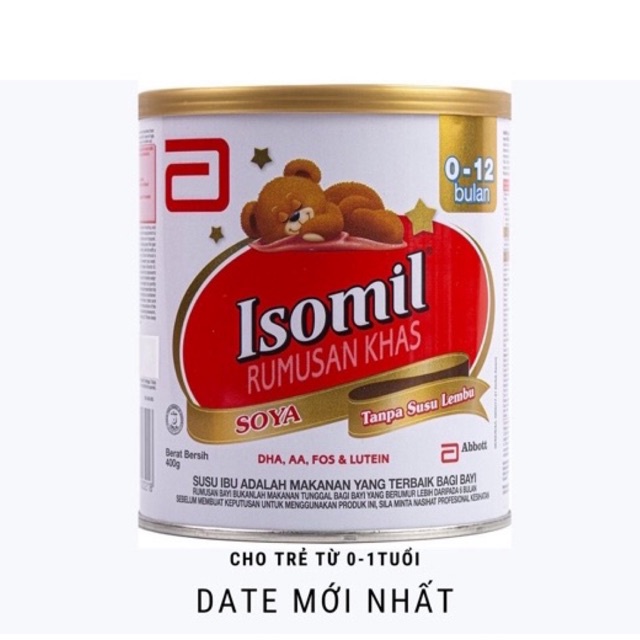 Sữa Similac isomil 1 - 400g - Date mới nhất