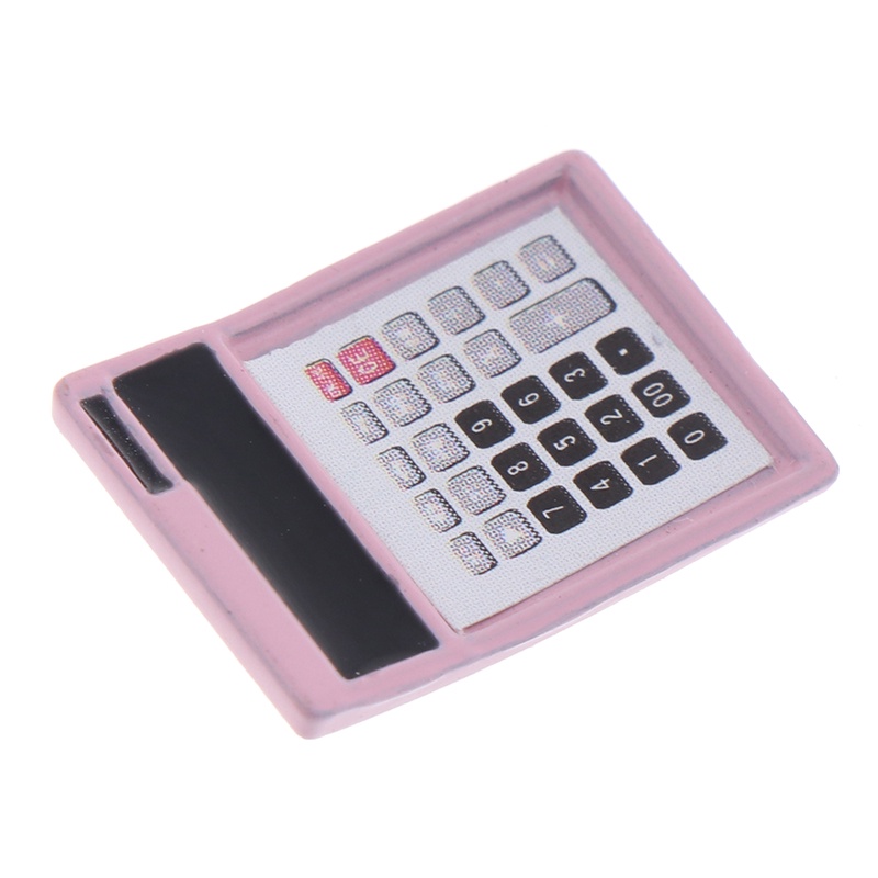 Set 2 mô hình máy tính nhỏ tỉ lệ 1:12 dùng để trang trí nhà búp bê