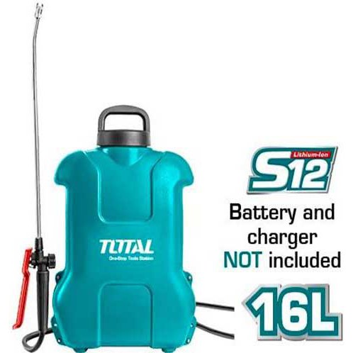 Máy phun thuốc 16L dùng pin 12V Total TSPLI1211