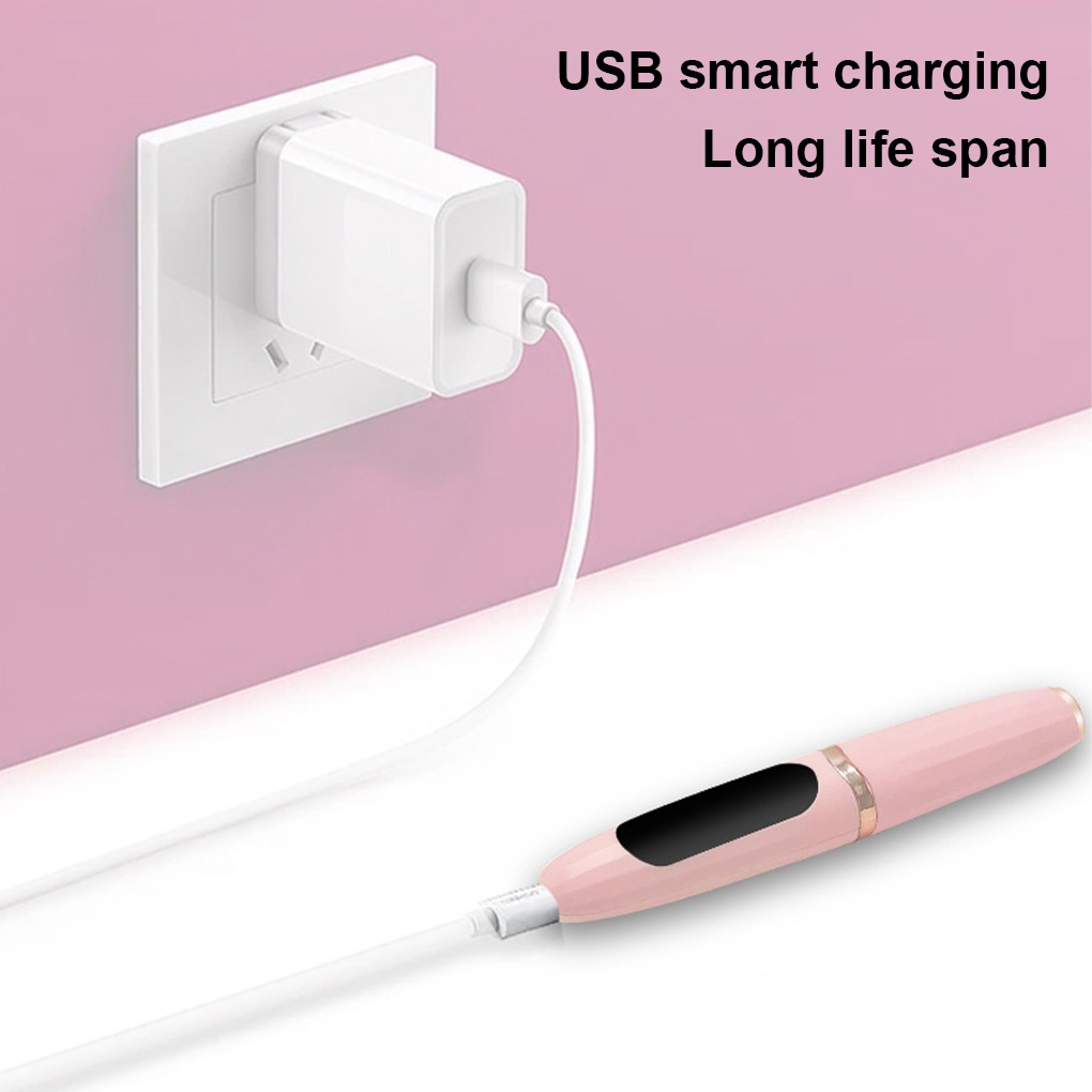 [Hàng mới về] Máy uốn mi cong 3 chế độ tùy chỉnh sạc cổng USB tiện dụng có dây cáp