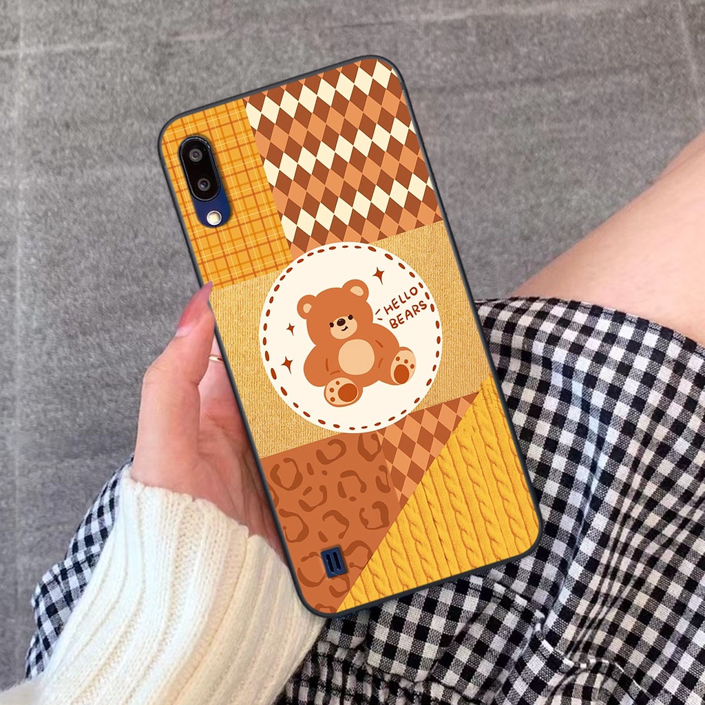 Ốp lưng Samsung M10 happy day, gấu bear dễ thương - BỀN - ĐẸP -BAO GIÁ TOÀN THỊ TRƯỜNG