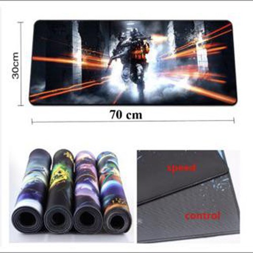 Miếng lót chuột mousepad S1 nhiều hình game (30 x 70 x 3mm)