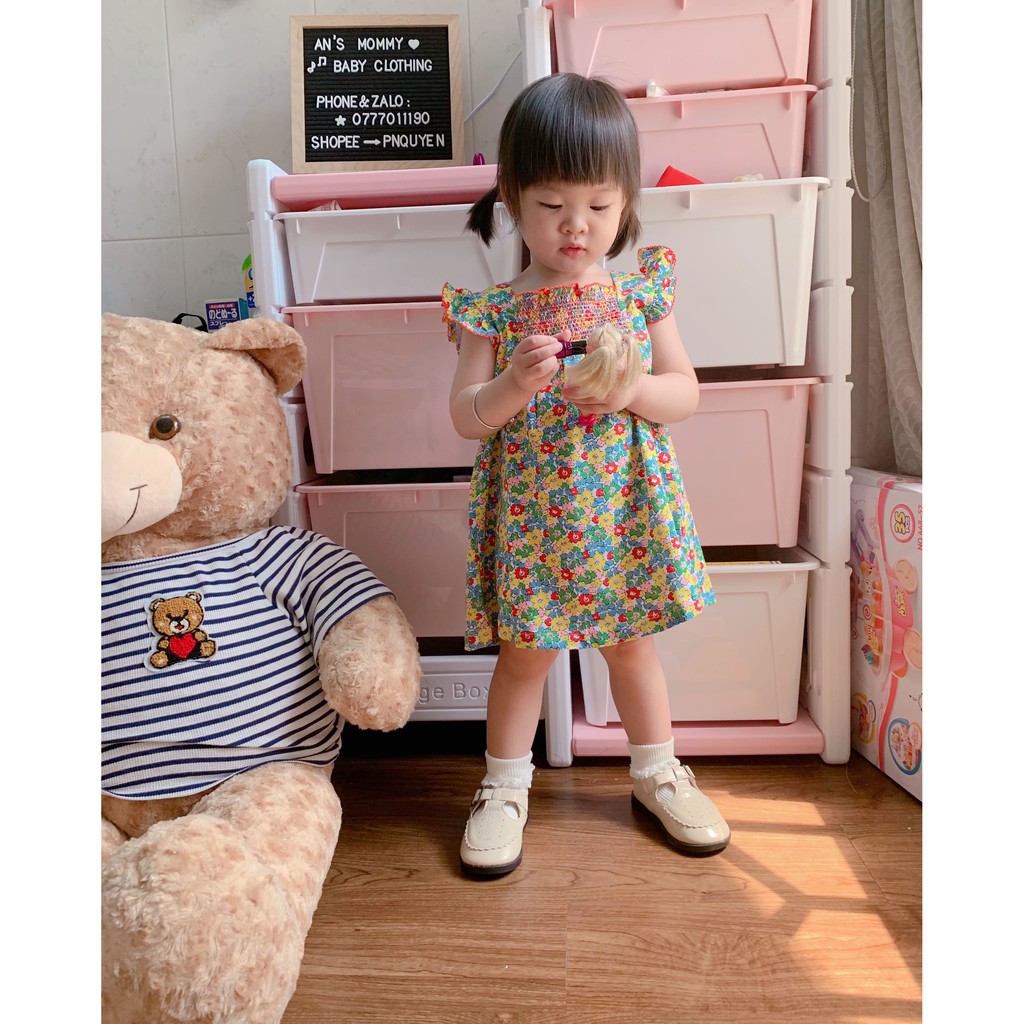 Váy cotton Little Maven (ảnh thật)