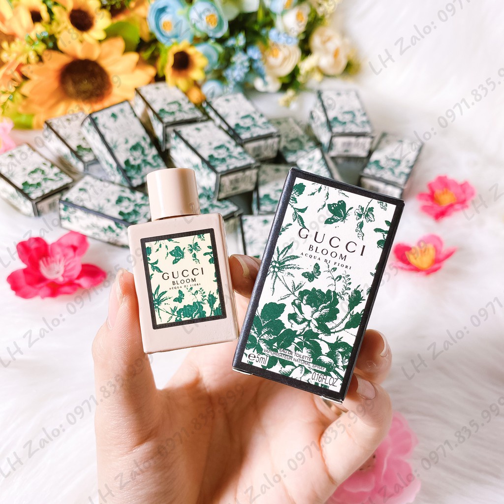[ 𝗖𝗵𝗶́𝗻𝗵 𝗛𝗮̃𝗻𝗴 ] Nước Hoa Mini Gucci Bloom, Nước Hoa Nữ Chính Hãng | Thế Giới Skin Care