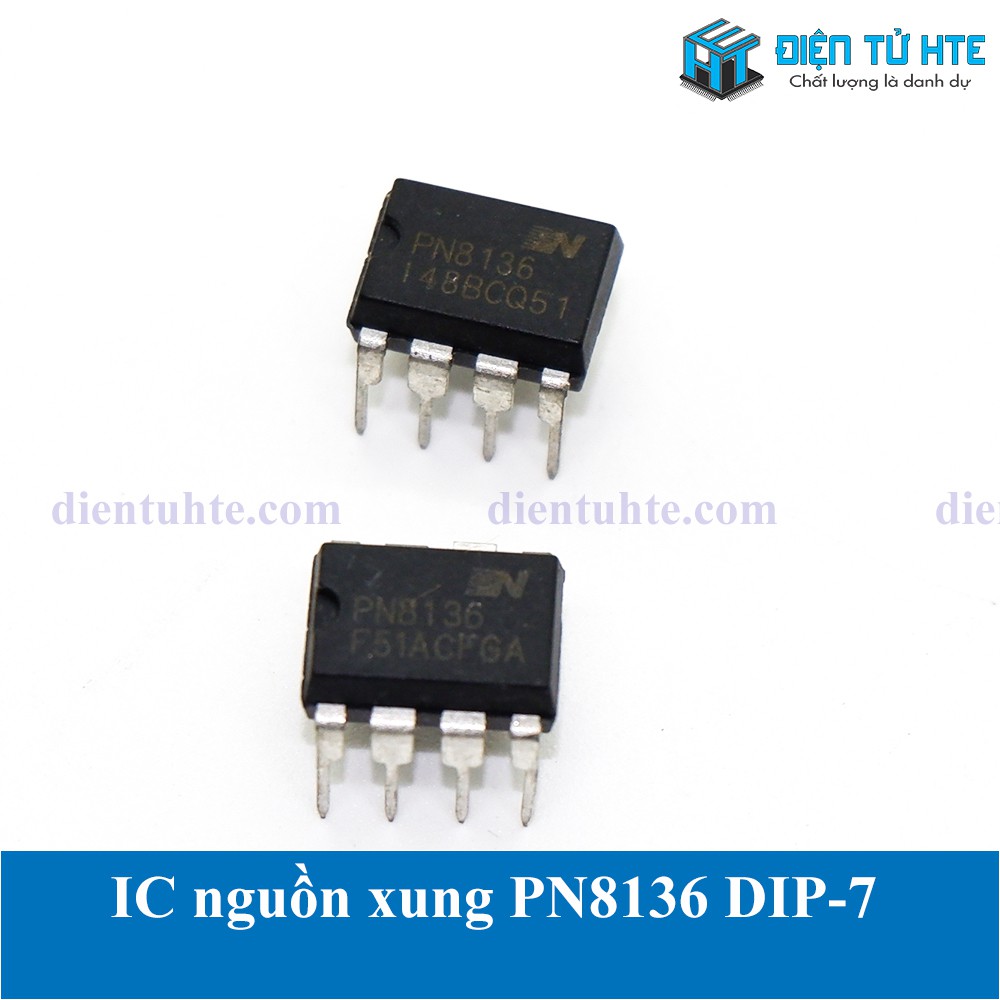 IC nguồn xung PWM PN8136 DIP-7 [HTE Quy Nhơn CN2]