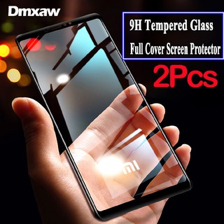 Set 2 kính cường lực toàn màn hình 5D cho Xiaomi Mi 8 Lite SE Max 3 2 1 Max 3 Mix 3 2 2s