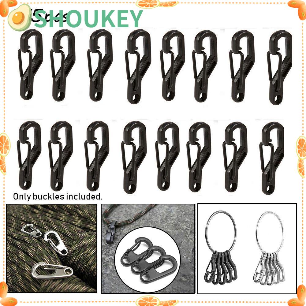 Set 4/5 móc chìa khóa EDC nhiều màu sắc tháo gỡ nhanh