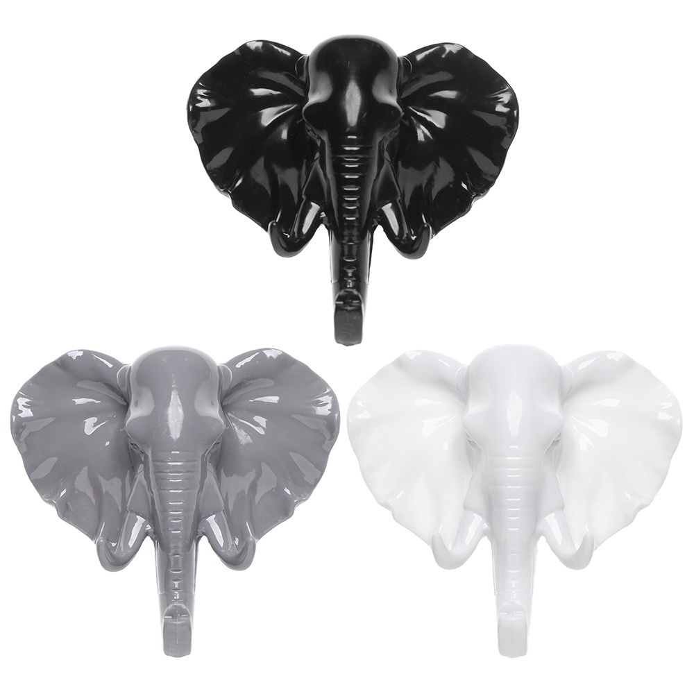 [FREESHIP] Móc treo đồ dán tường hình mũi ngà voi chống thấm độc đáo