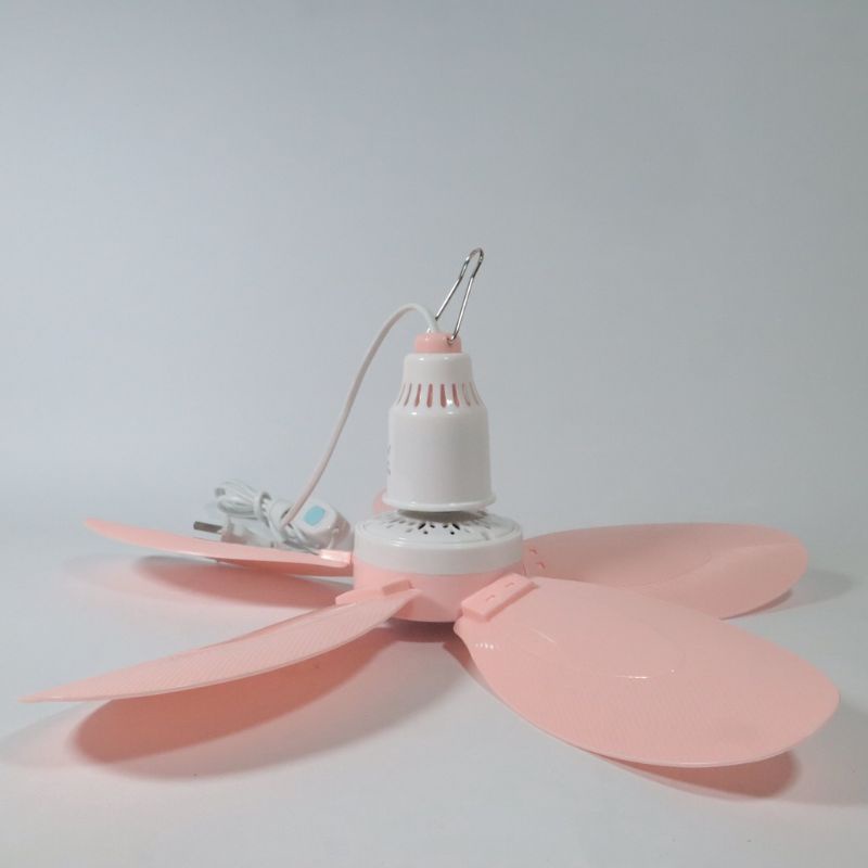 Quạt trần mini 5 cánh dây đồng, quạt treo màn, đuổi ruồi size trung hàng loại 1, sải cánh 20cm