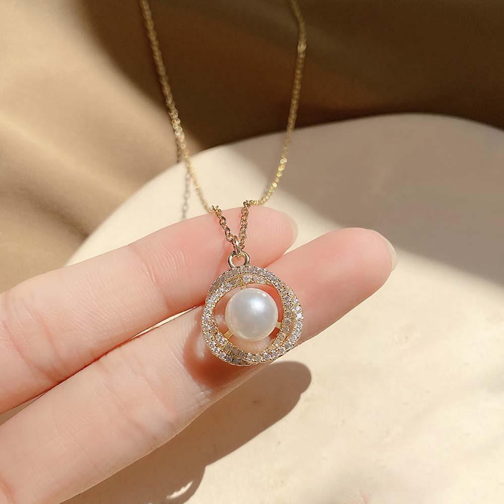 AROMA Vòng cổ Mặt Rỗng Thời Trang Cá Tính Cho Nữ