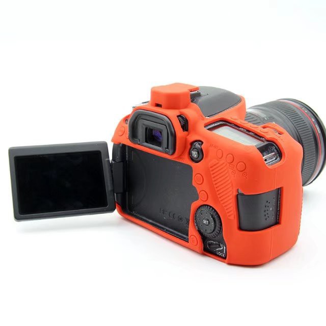 Easy Cover-Vỏ Silicone cao cấp Cho Máy Ảnh Canon SLR Camera 650D/5D3/5D4/70D/80D/5Ds/5DSR/6D2/6D