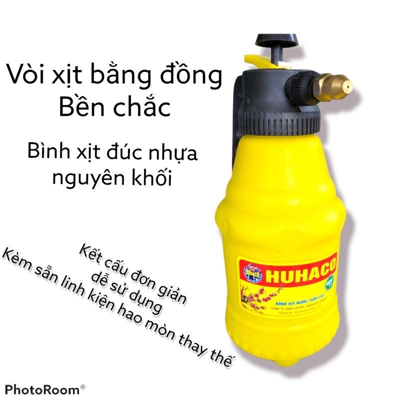 BÌNH XỊT PHUN SƯƠNG TƯỚI CÂY HUHACO LOẠI 2 LIT