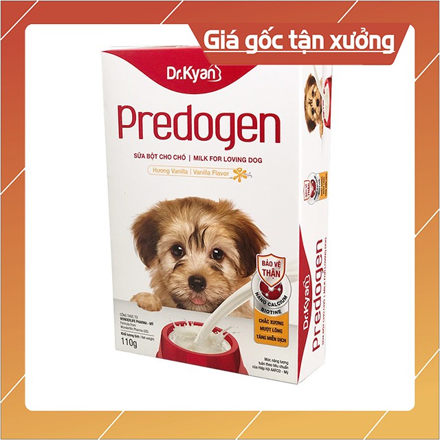 Sữa Bột Predogen Cho Chó Con Sơ Sinh, Chó Lớn Thiếu Dinh Dưỡng 110gr - Bobo Pet Shop Hà Nội