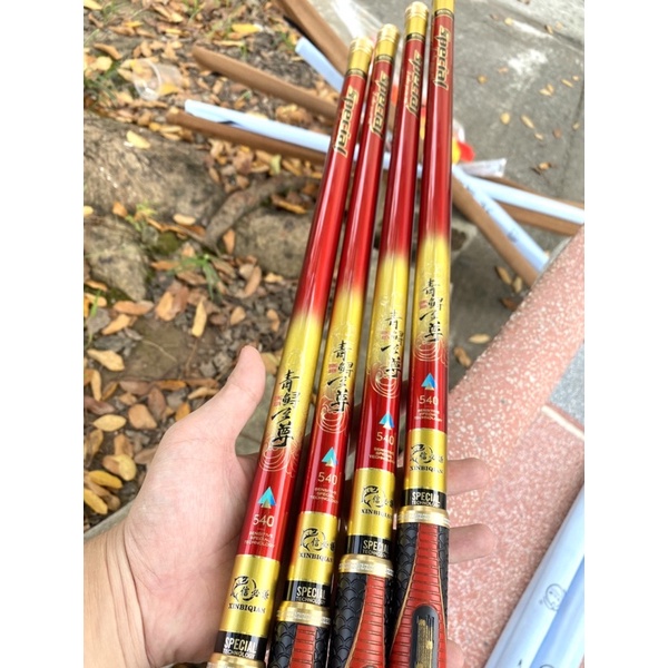 cần câu tay tầm xanh thế hệ thứ 6 giấc mộng đế vương hàng chính hãng + tặng 1 ngọn sơ cua