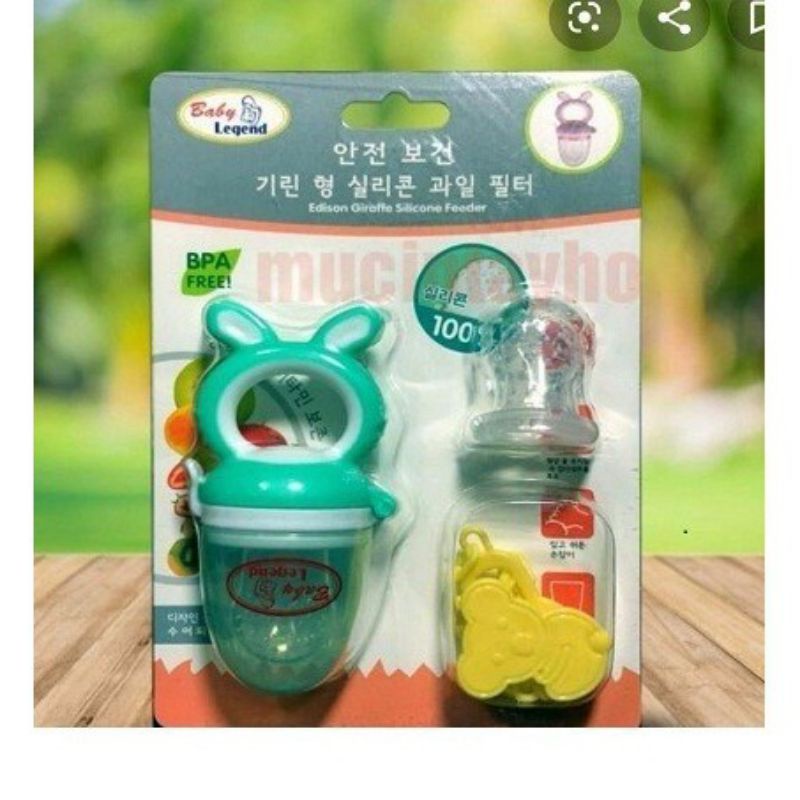 Túi nhai ăn dặm chống hóc Gb baby Hàn Quốc, không chưa BpA an toàn cho bé, hàn chính hãng siêu mềm, siêu dai