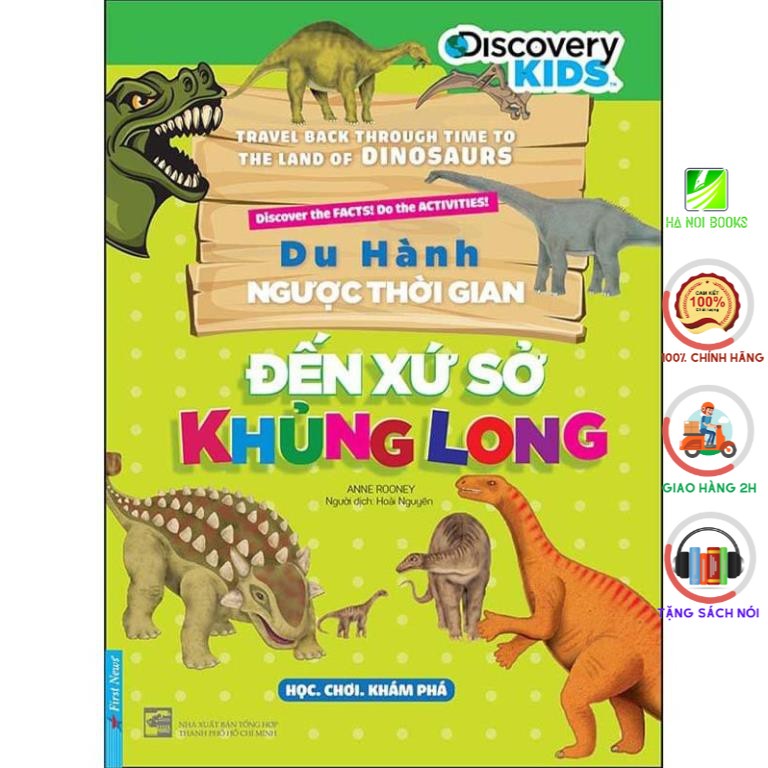 Sách - Du hành vượt thời gian đến xú sở khủng long - First News