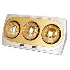 Đèn sưởi nhà tắm gắn tường Kottmann 2 / 3 bóng K2B-H / K3B-H - K2B-Q / K3B-Q