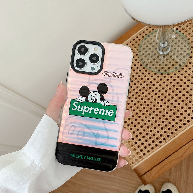 Ốp Điện Thoại In Hình Chuột Mickey Sang Trọng Cho iphone 13 Pro Max i13 13pro 11ProMax i11 X XR Xs Max 12Pro 12 Pro Max