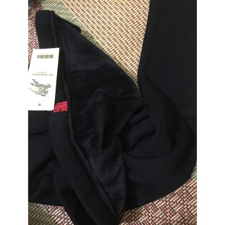 Quần bầu leggings lông dày