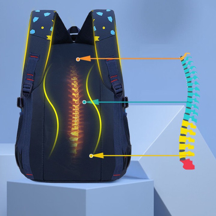 Balo Thời Trang Học Sinh Siêu nhẹ, Chống Nước Cao Cấp Nhập Khẩu size 42cm